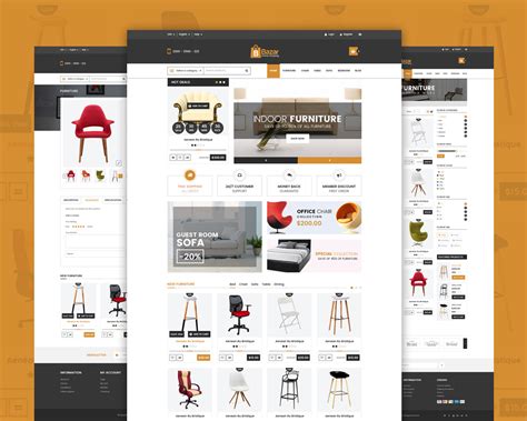 Effective Website Templates For Online Store .